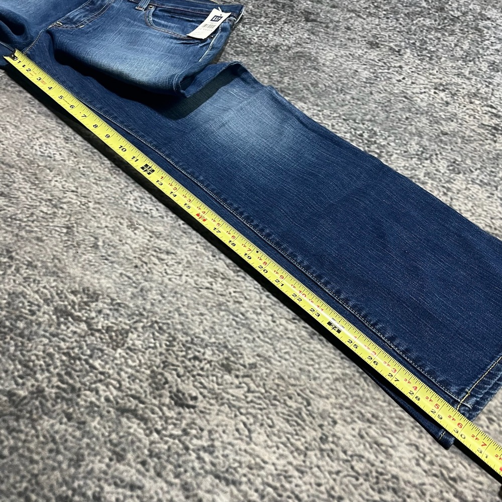 NWT Gap Low Rise Bootcut Jeans Womens 12 (34x30) Blue Western Hippie Y2K - Picture 13 of 16